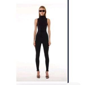 Barneys New York x Forever 21 Black Sleeveless Jumpsuit XL